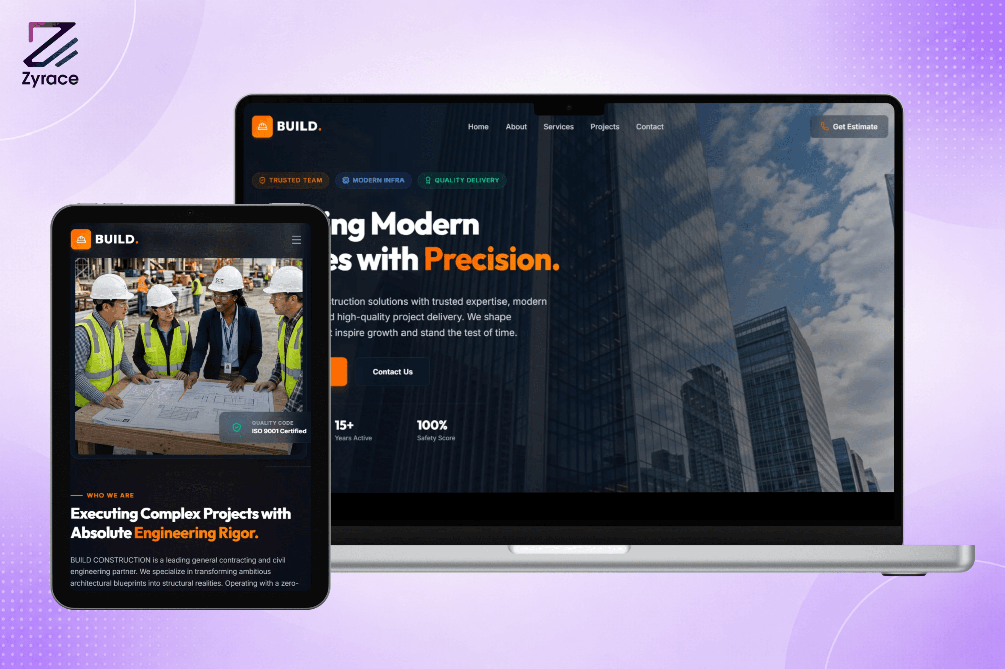 BUILD - Corporate Web Development for Industrial & Construction Companies