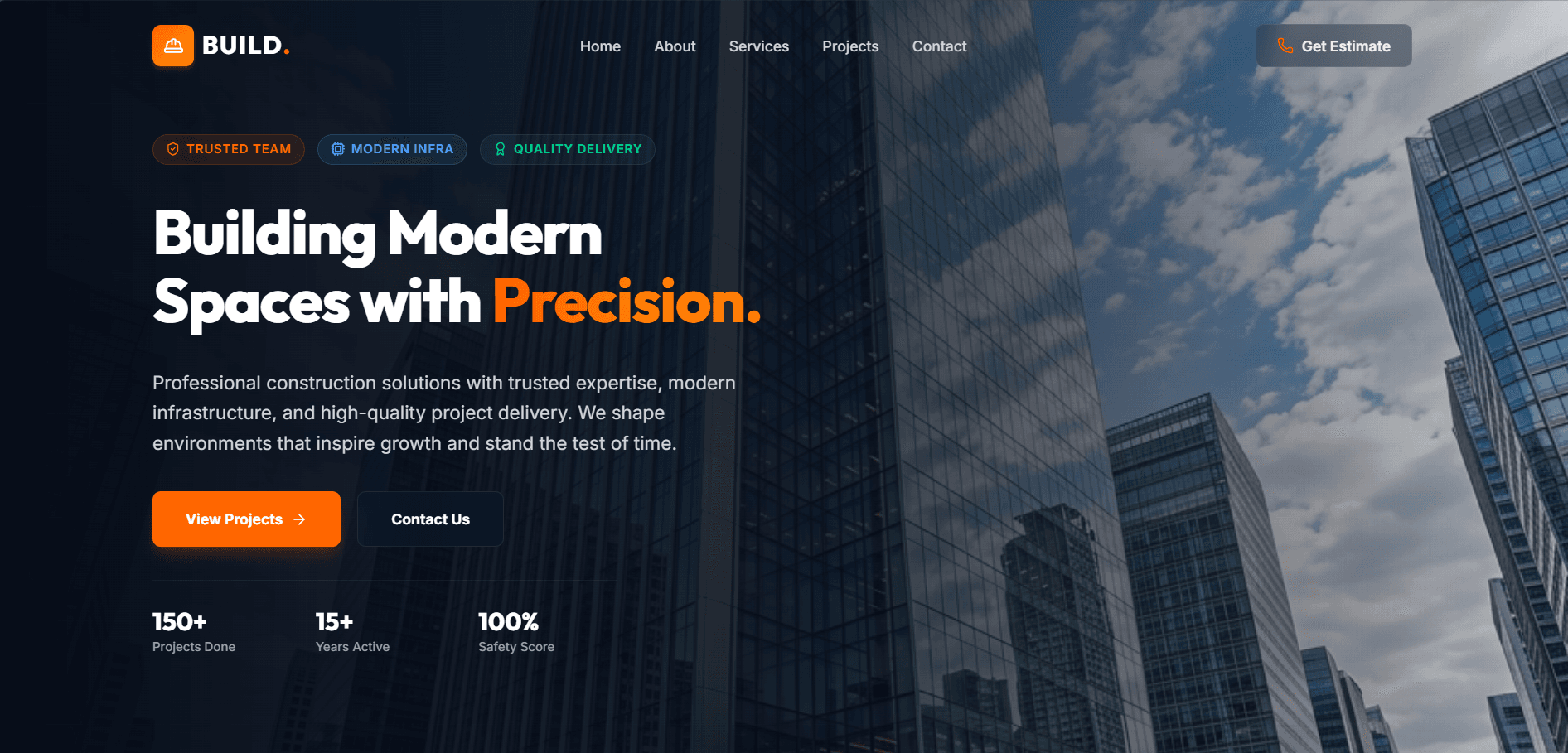 Showcase of Premium Corporate Construction Platform