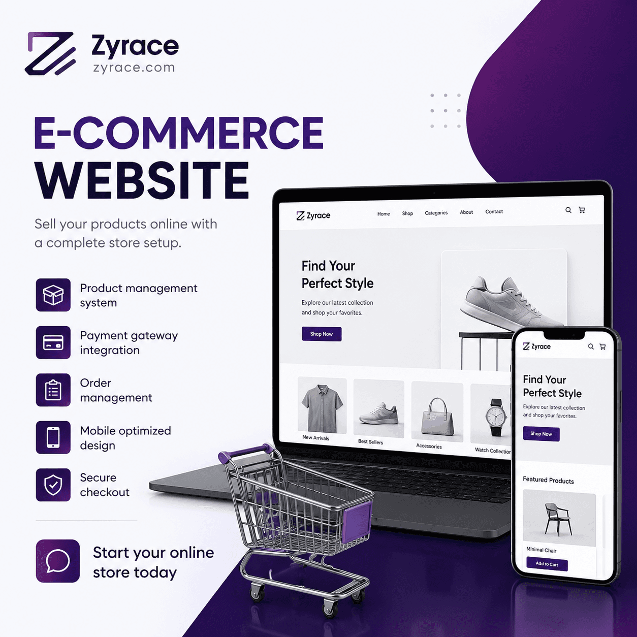 E-Commerce Website Development