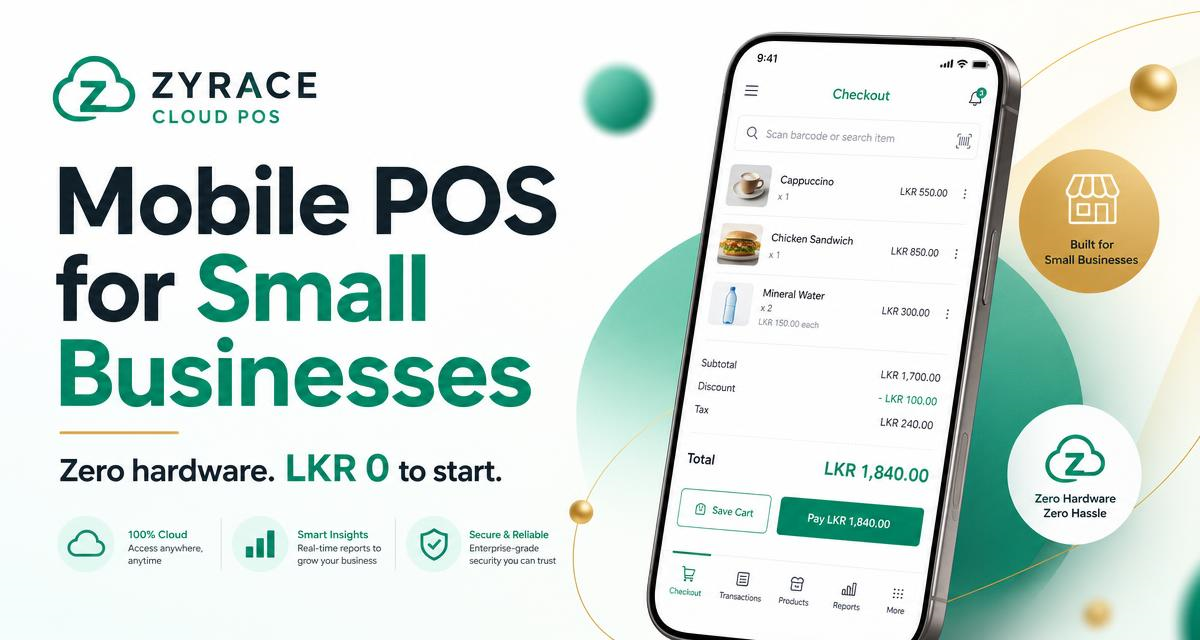 Mobile POS Dashboard